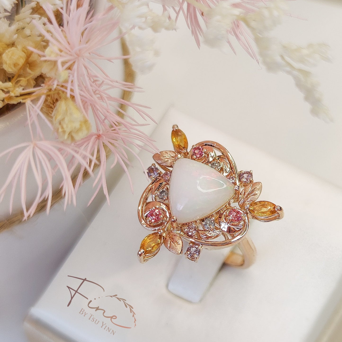 FBTY Sybil Ring in Opal