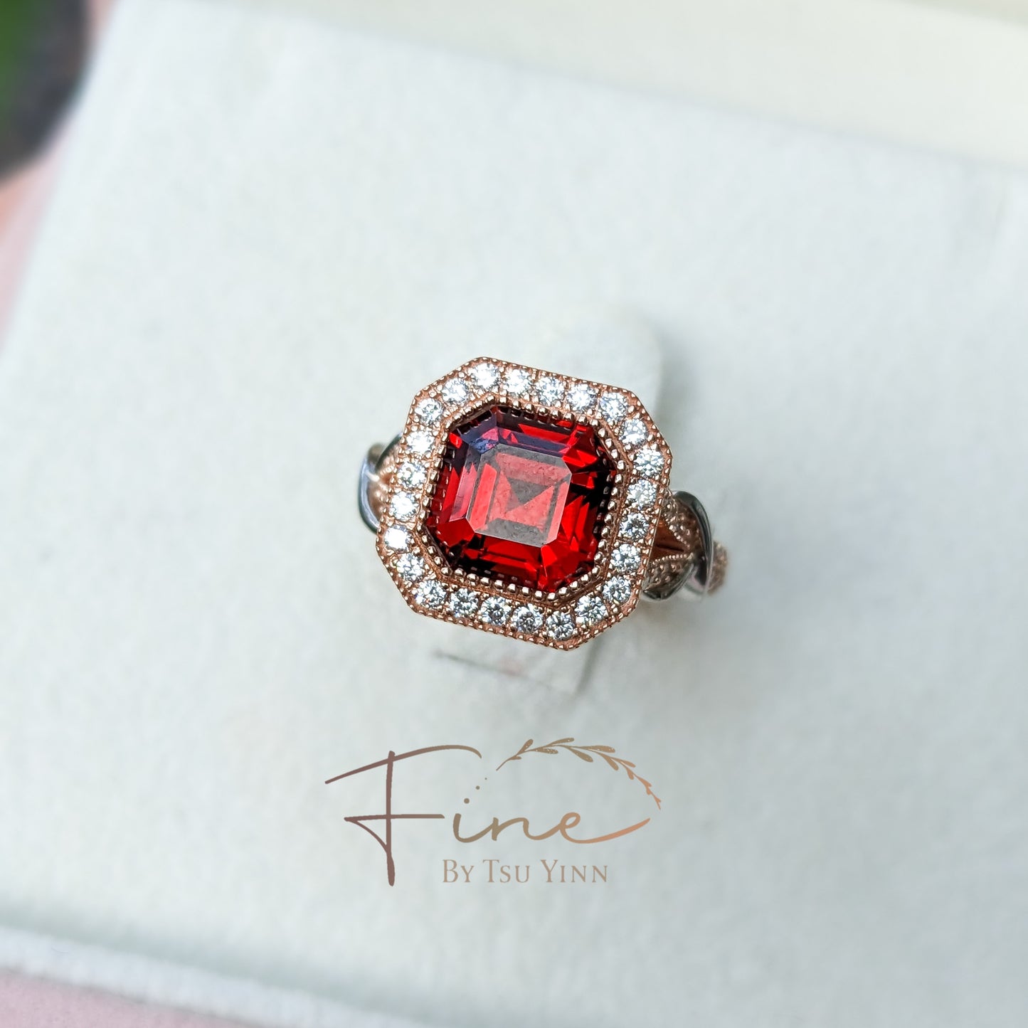 FBTY Margot Ring in Spessartite Garnet