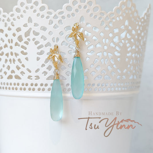 Clearwater Orchid Earrings