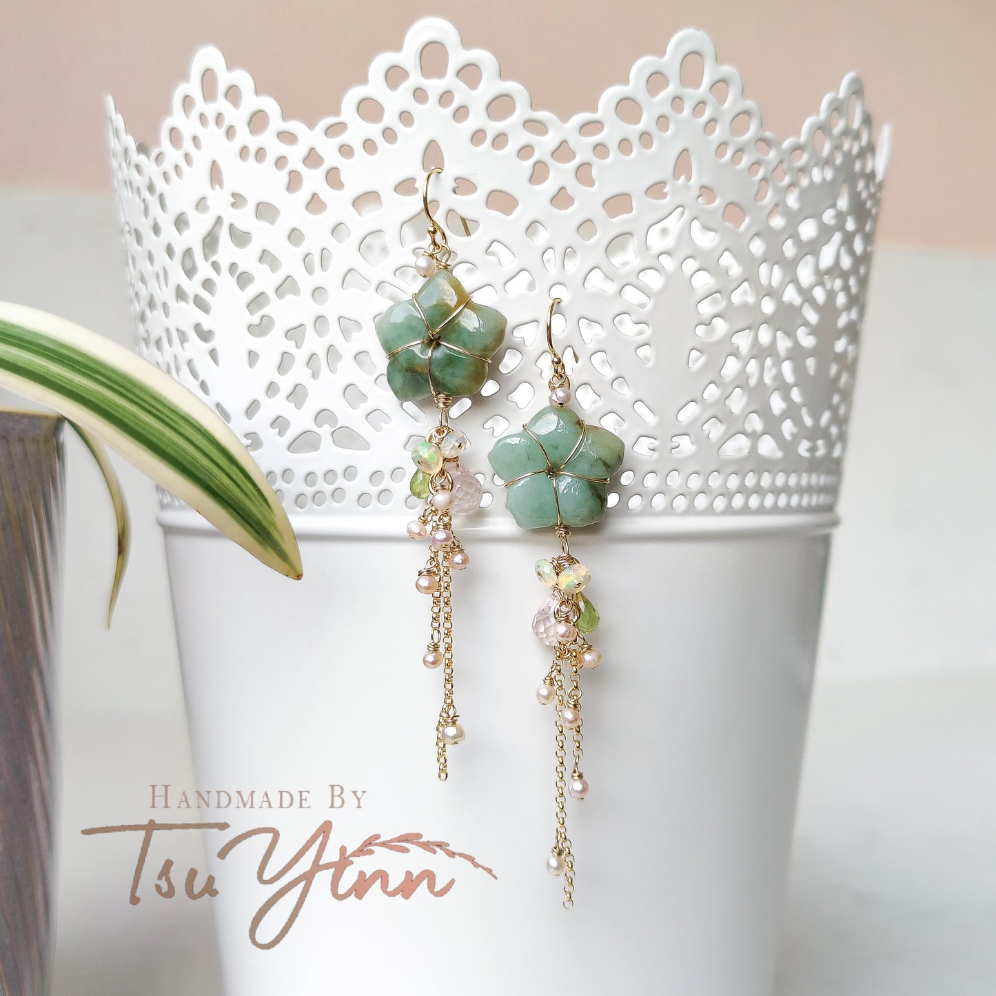 Pastel Meadow Earrings