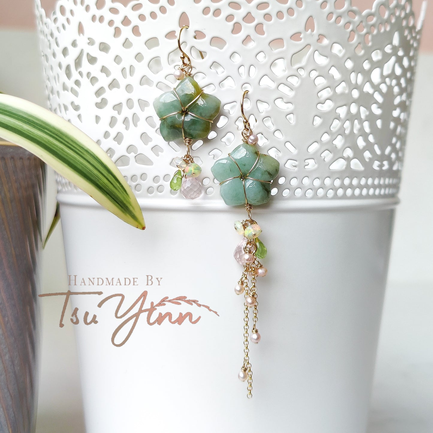 Pastel Meadow Earrings