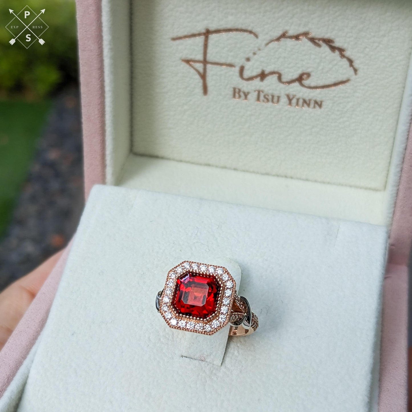 FBTY Margot Ring in Spessartite Garnet