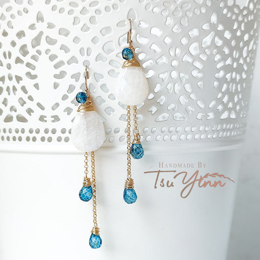 The Water Lily Earrings