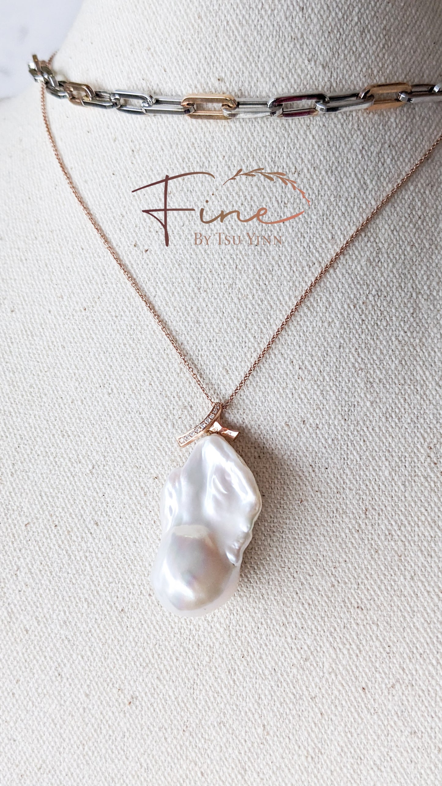 Baroque Pearl Pendant