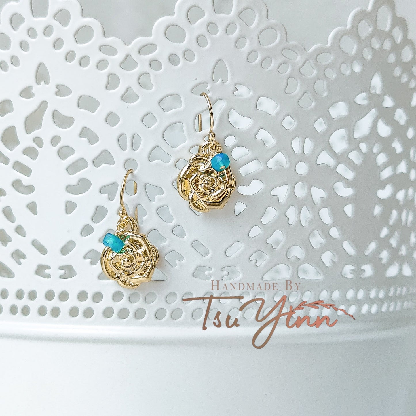 Riverside Roses Earrings