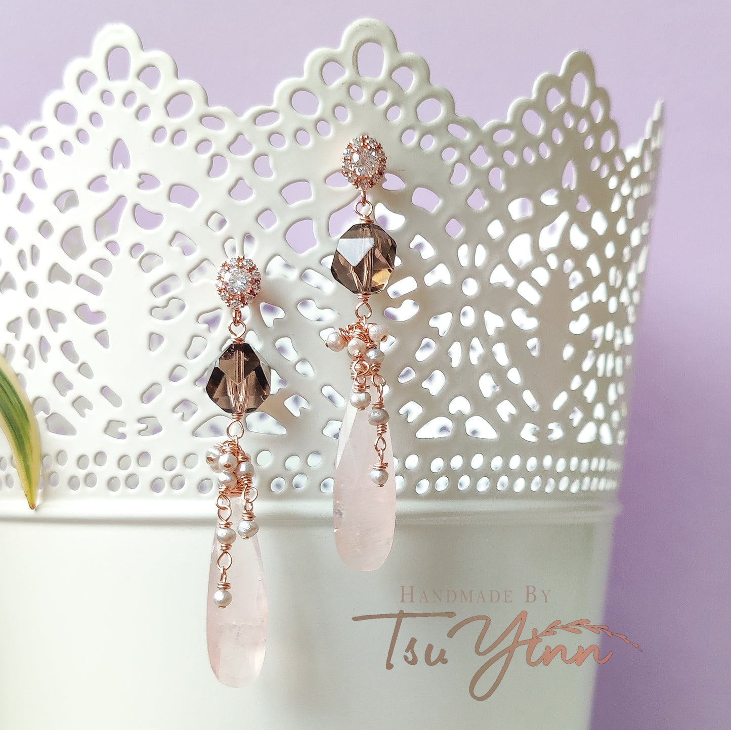 Earl Grey Elegance Earrings