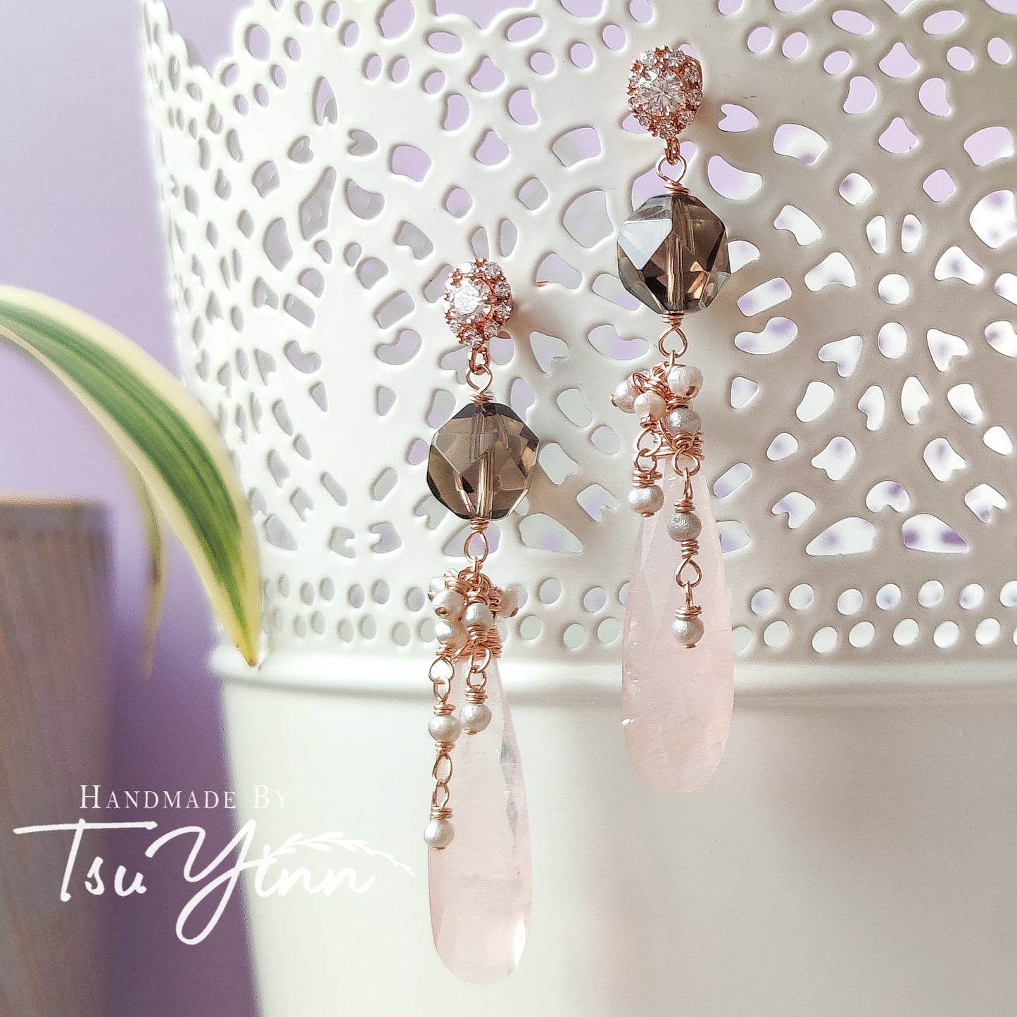 Earl Grey Elegance Earrings