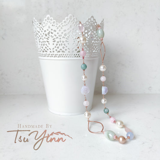 Spring Blush Long Necklace