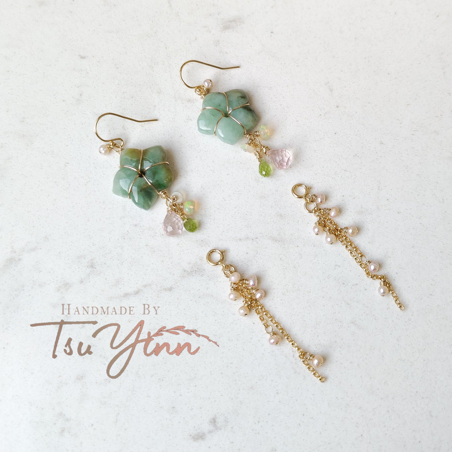 Pastel Meadow Earrings