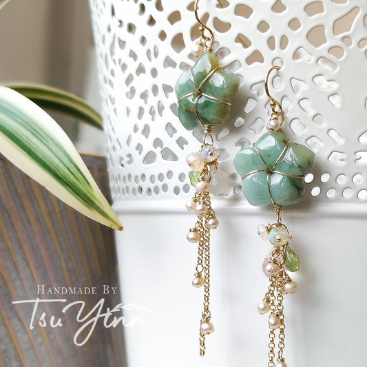 Pastel Meadow Earrings