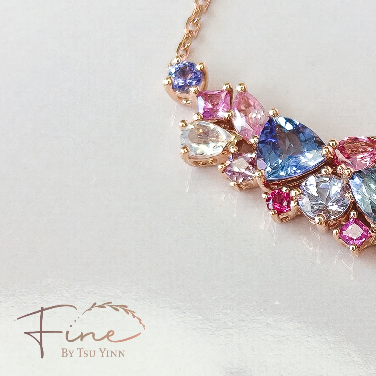 Messy Band Necklace