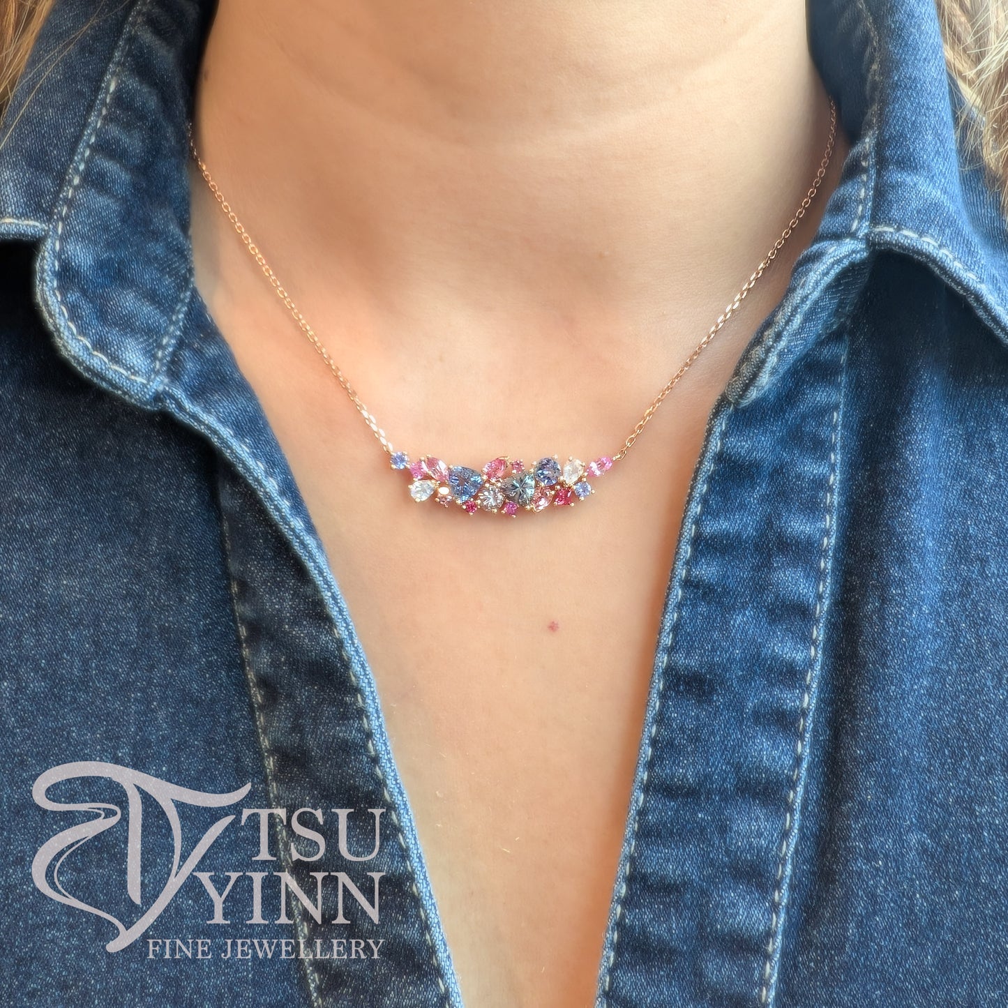 Messy Band Necklace