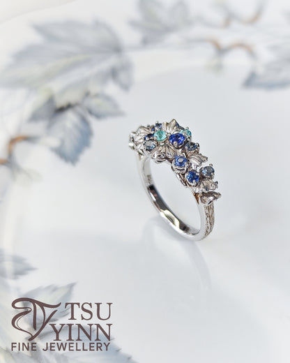 Noriko Ring in White Gold