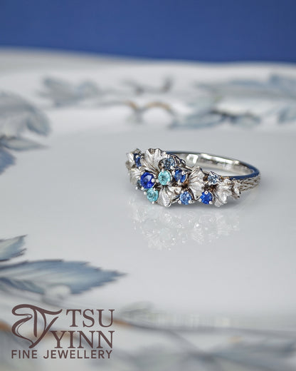 Noriko Ring in White Gold