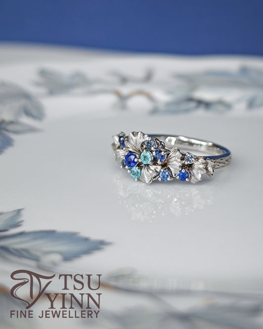 Noriko Ring in White Gold