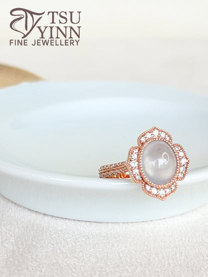 Icy Jadeite Sigrid Ring