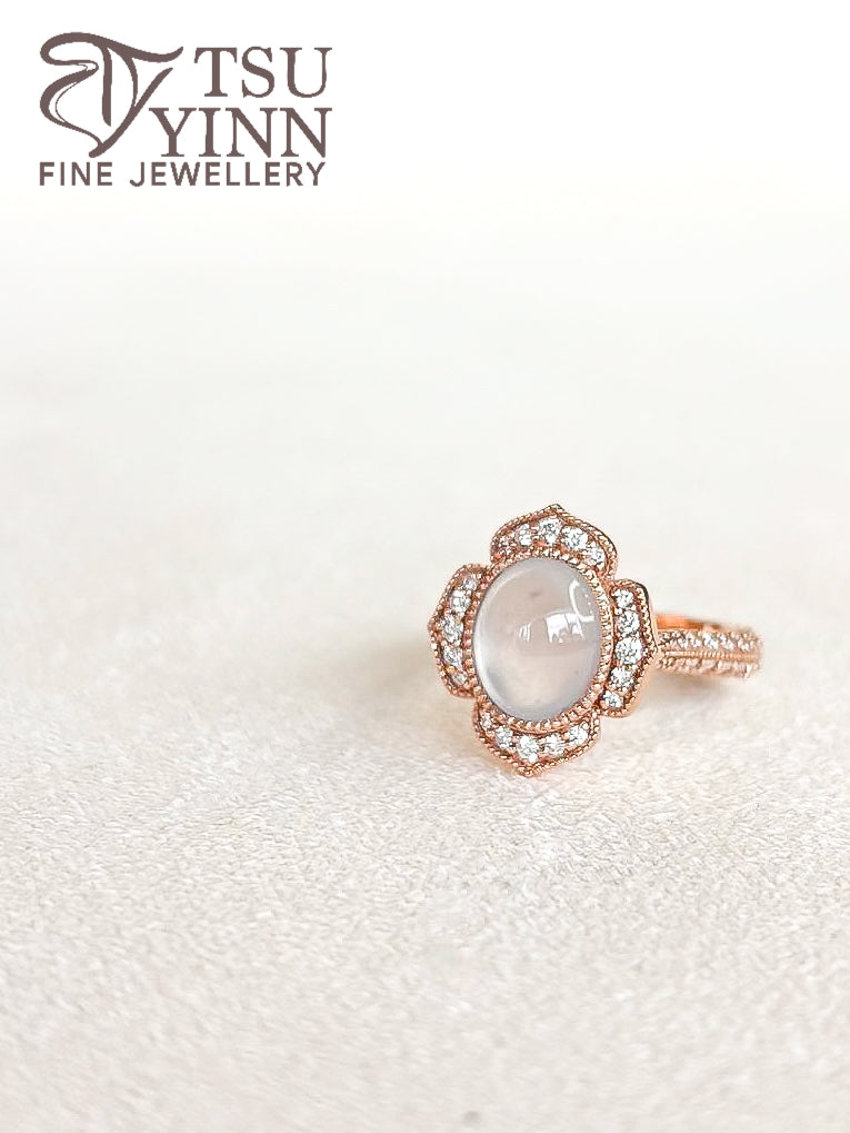 Icy Jadeite Sigrid Ring
