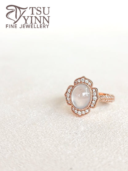 Icy Jadeite Sigrid Ring
