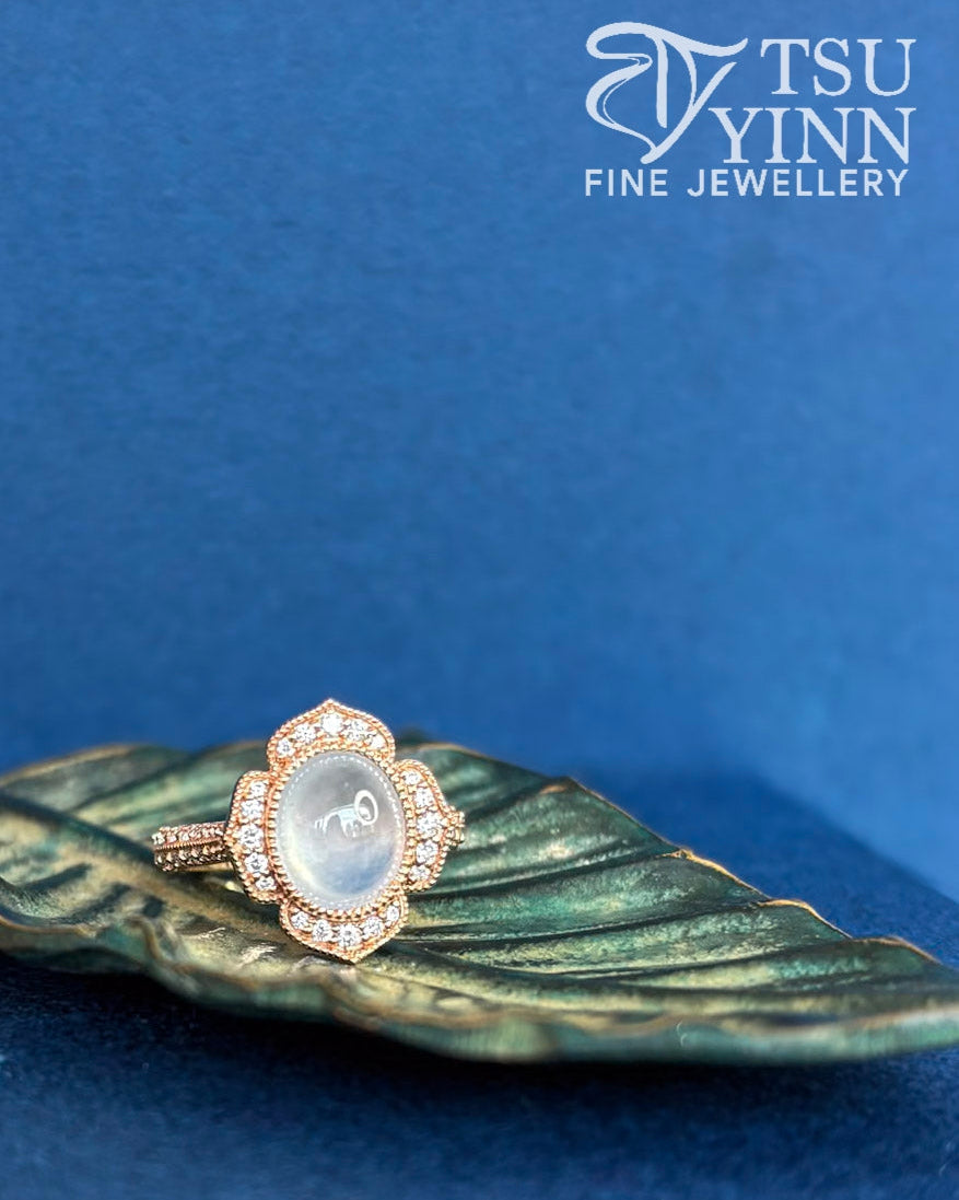 Icy Jadeite Sigrid Ring