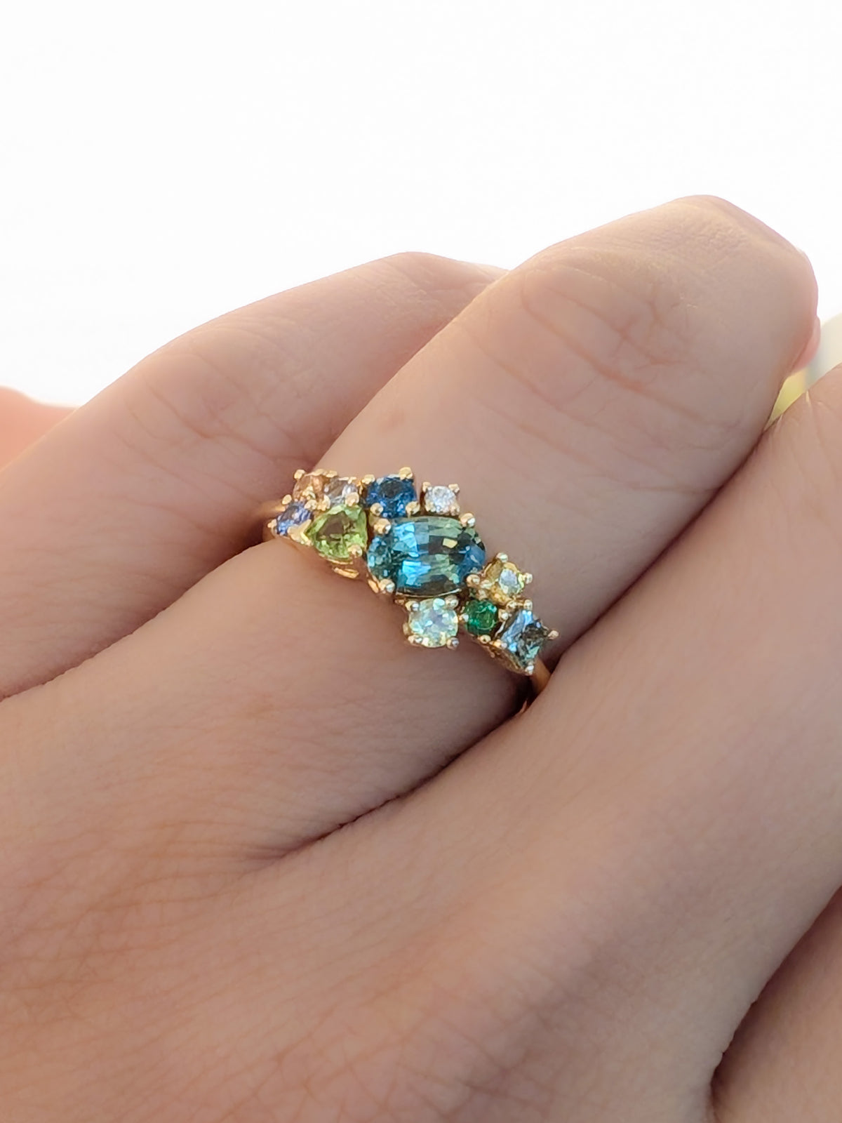 Messy Band Ring (Forest Fern)